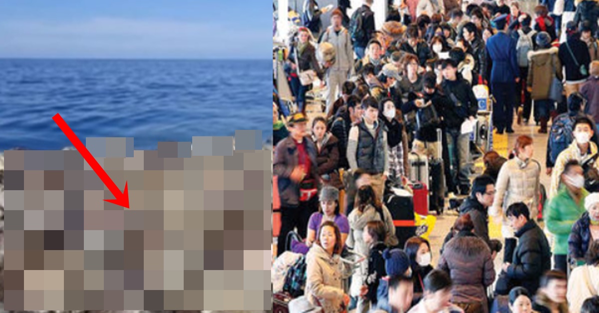 도쿄 앞바다에 포착된 기이한 현상으로 수십만 명이 나라 탈출하려 하다는 일본 공항 상황