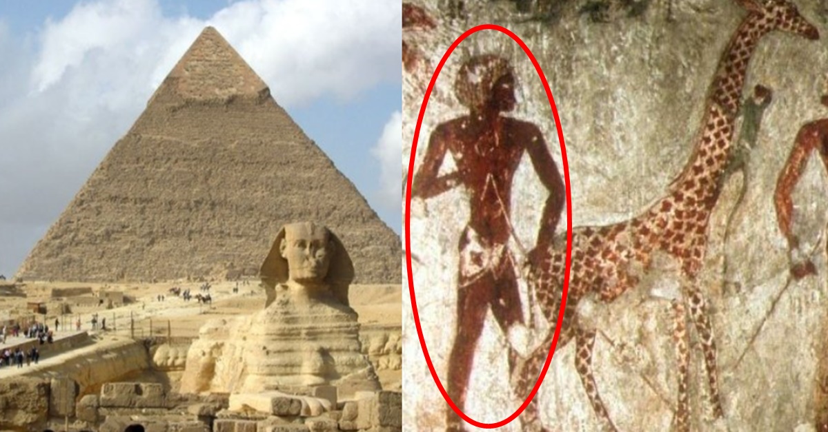 최근 이집트 피라미드에서 발견되고 있다는 거인의 흔적들