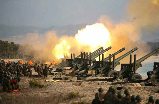 북한군 연안군 서해상 미사일 포격 도발