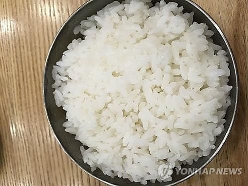 맛있는 밥 짓기 완성된 쌀밥