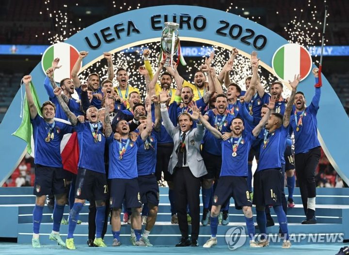 유로 2020 토너먼트 이탈리아 승리도 맞혔다