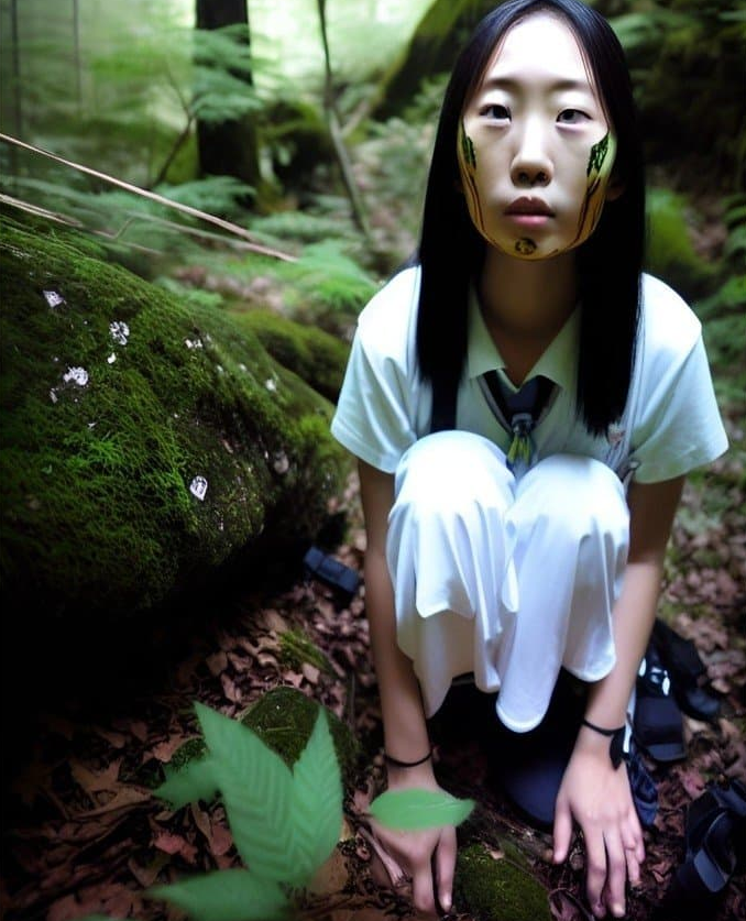 자살숲 일본 공포