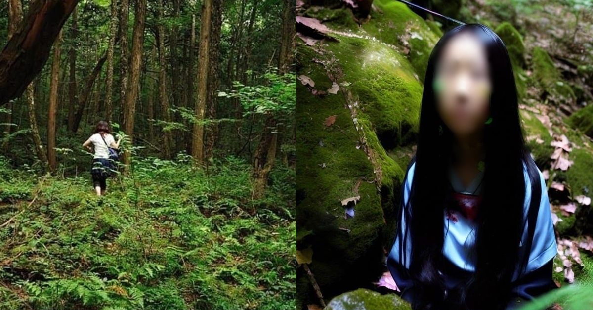 AI에게 일본 자살숲을 그려달라 했더니 등장한 여성… 너무 섬뜩합니다