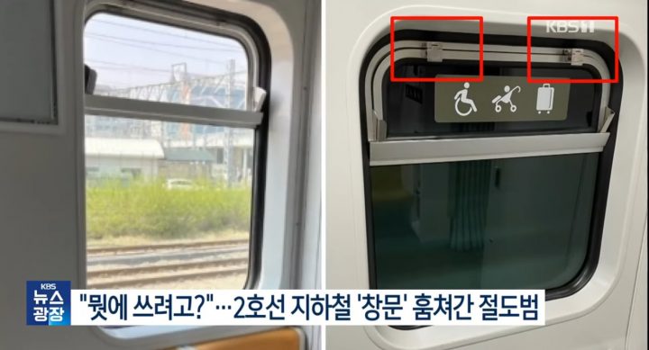 지하철 2호선 열차 창문 뜯어 신도림역 도주 절도범 수법에 깜짝 놀란 이유 (범인 정체, 피해금액)