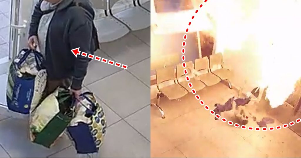 10초 차이로 무사한 남성.. 빨래방 건조기 갑자기 대폭발한 이유 (현장 사진)